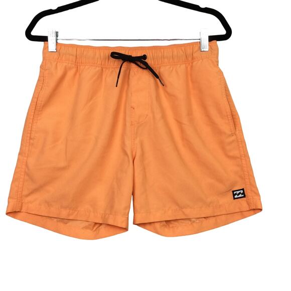 Billabong Men’s Drawstring Elastic Waist Slash Pocket Lightweight Shorts Small - Picture 1 of 10